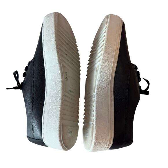 Eileen Fisher Womens Prop Leather Platform Sneaker Size 7 Minimalist Sustainable - Picture 6 of 8